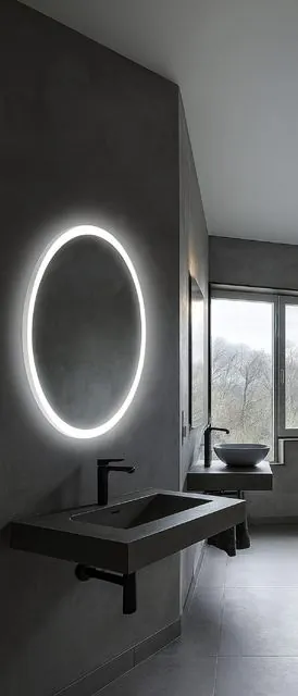 LUX-8120 LED mirror, 600 x 600mm