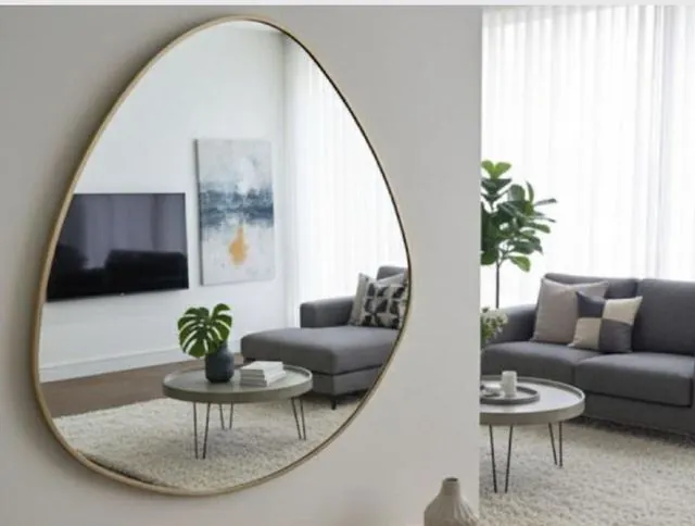 Pebble Mirror, 860 x 860mm