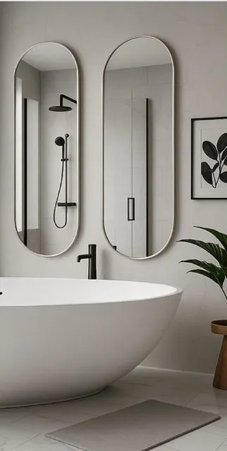 Pill Mirror, 1200 x 500mm