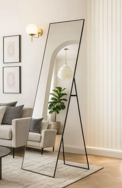 Rectangle Standing Mirror, 600 x 1800mm
