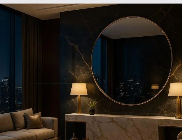 Round Mirror, 1500mm